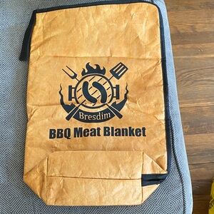 Tan BBQ Meat Blanket Duffel Bag for Men